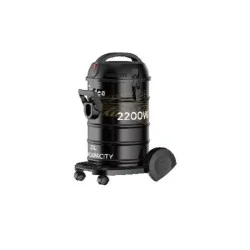 Midea 2200W 23L Barrel Vacuum Cleaner - Black